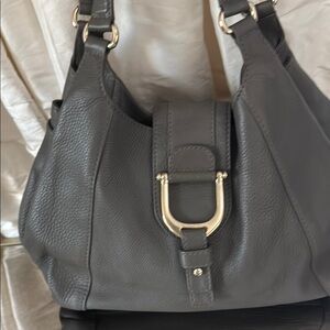Used Gucci 268747 493075 Handbag Grey /Leather